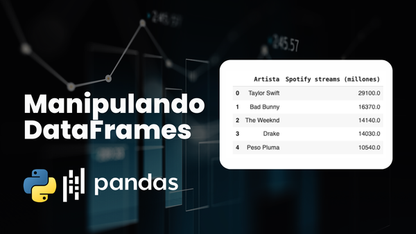 Manipulando DataFrames - Analiza tus datos con Pandas en Python parte 2